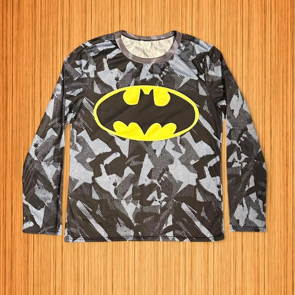 Batman Camo Long Sleeve T-Shirt
